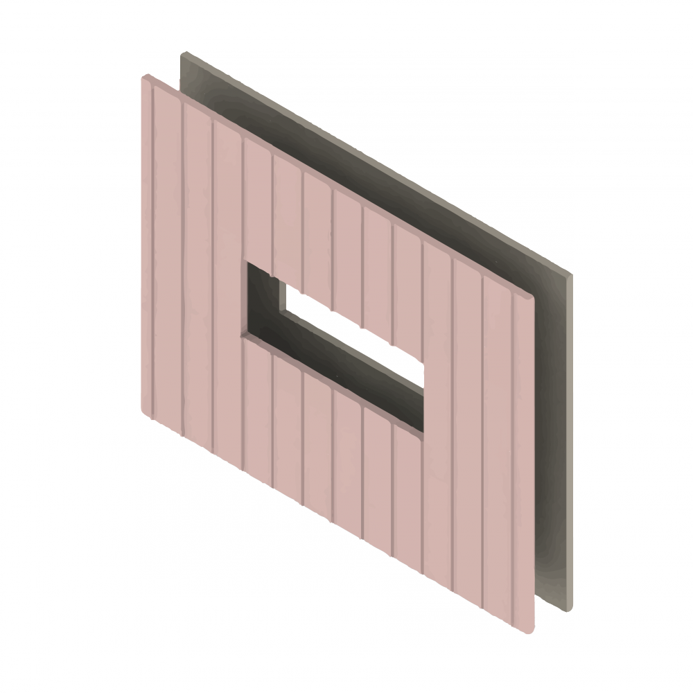 BETOMUR Coffré - 3D