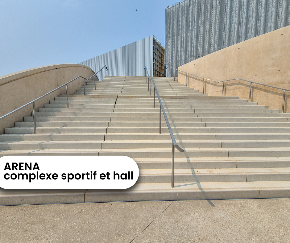 ARENA LES SABLES - SORIBA gradins