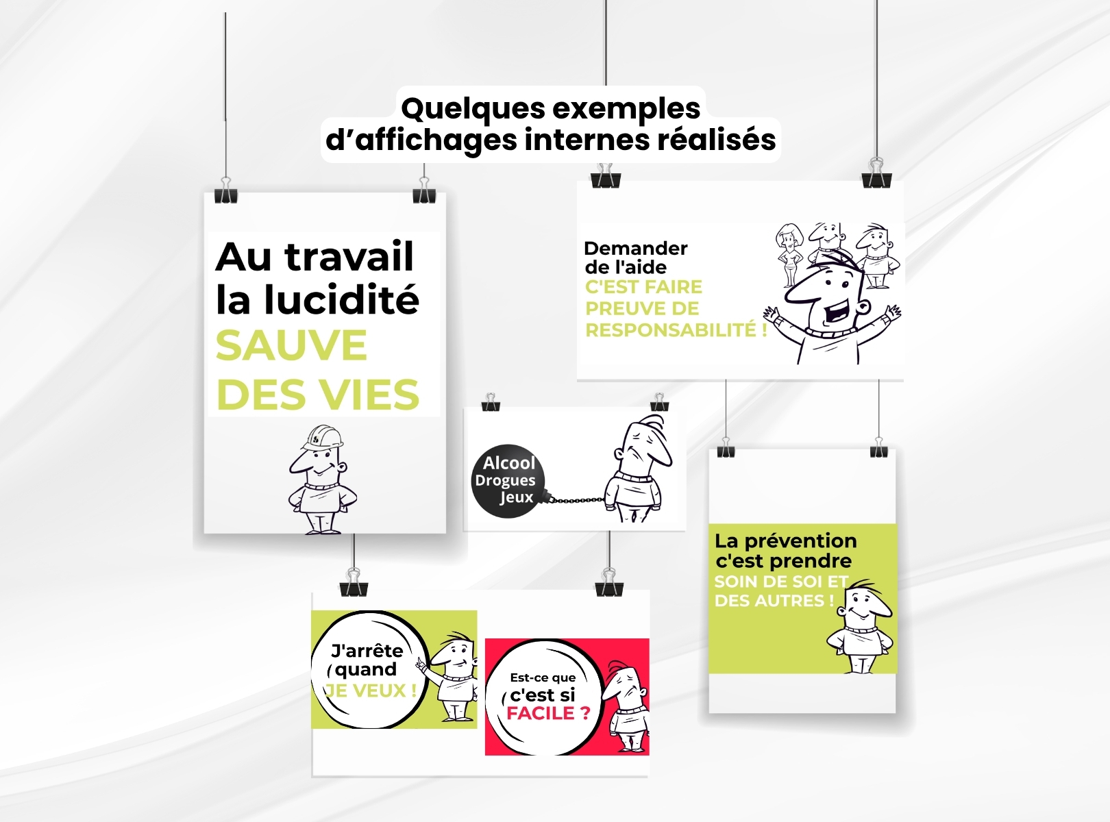 Campagne de sensibilisation addictions