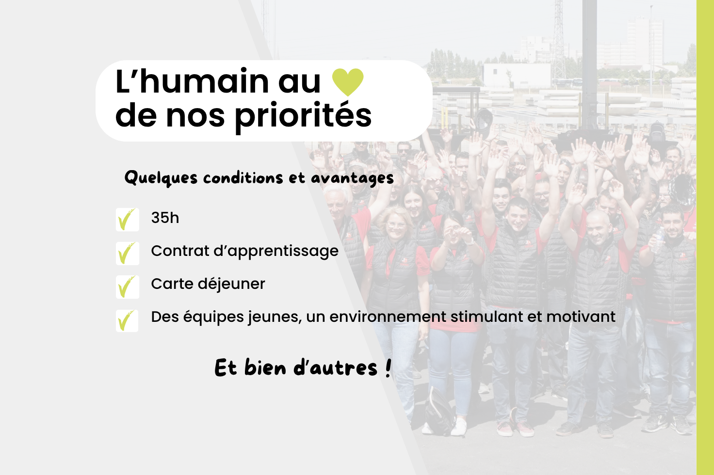 Recrutement apprenti labo