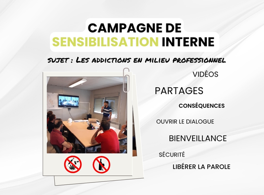 CAMPAGNE DE SENSIBILISATION ADDICTIONS 1